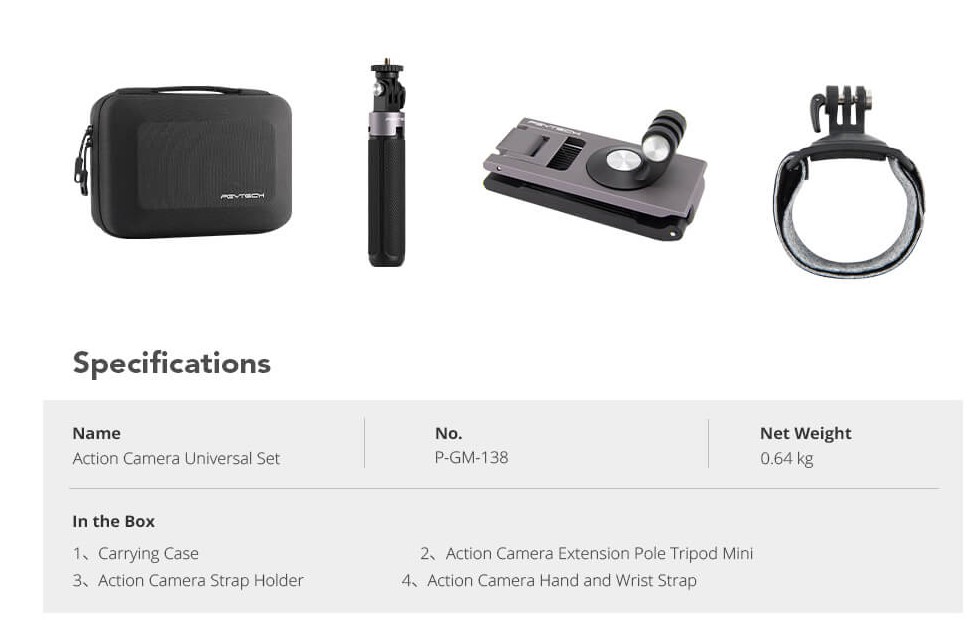 PGYTECH_Action_Camera_Universal_Set