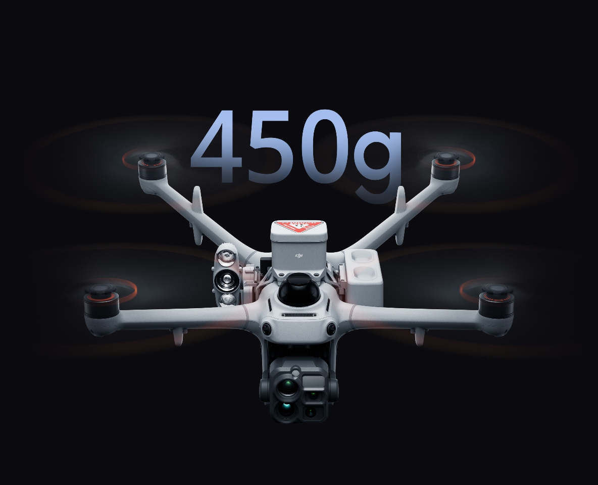 DJI Matrice 5TD payload fino a 450 g